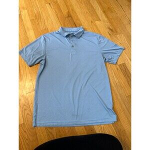 pga tour shirt light blue stripe